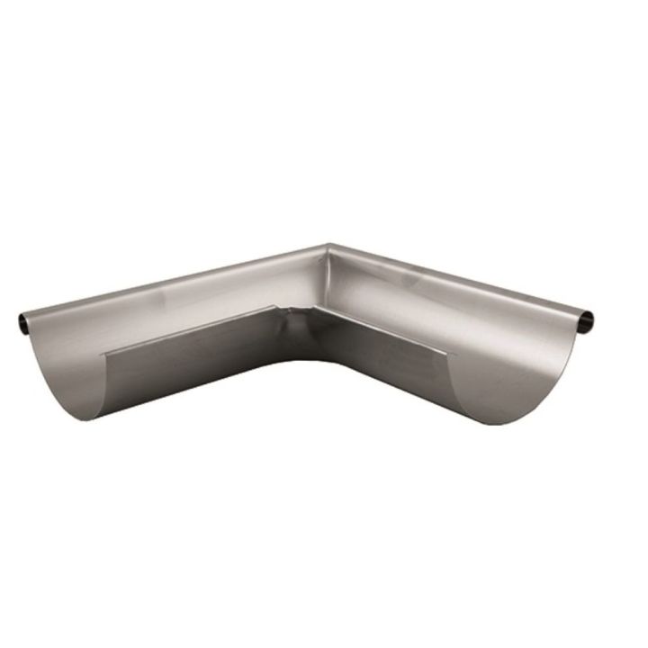 Lindab Magestic Galvanised Guttering - External Welded Gutter Angle Lindab Magestic Galvanised Guttering - External Welded Gutter Angle