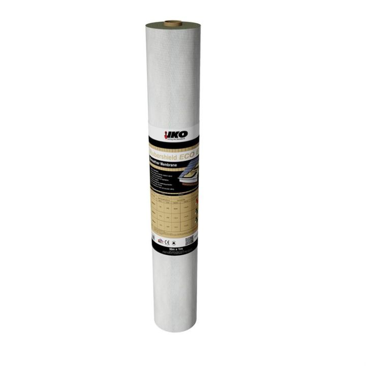 IKO Rubershield Eco Extra 120g/m2 Breather Membrane - 50m IKO Rubershield Eco Extra 120g/m2 Breather Membrane - 50m