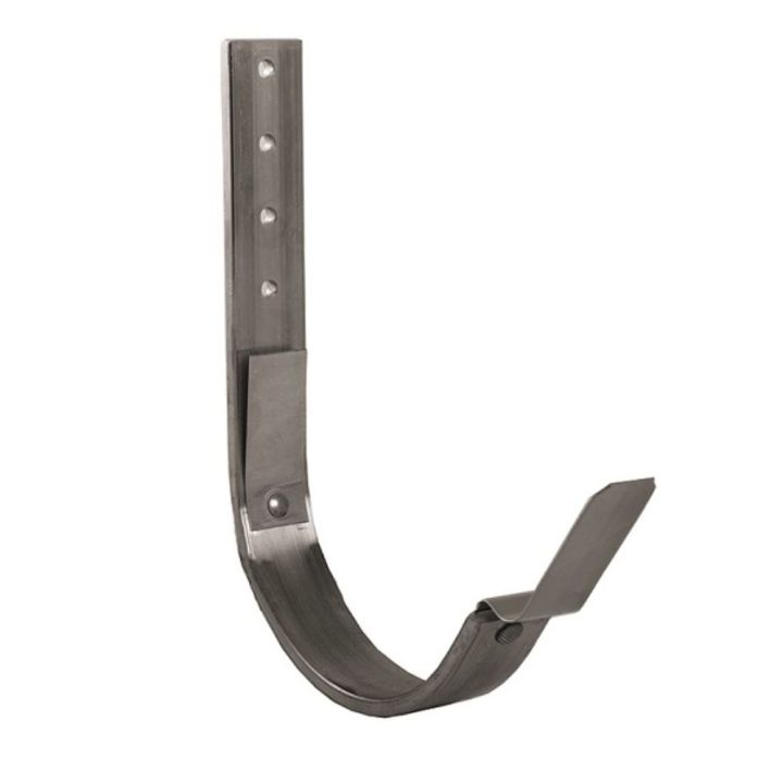 Lindab Steel Guttering - 210mm Flexi-Fit Rafter Bracket - Magestic Galvanised Lindab Steel Guttering - 210mm Flexi-Fit Rafter Bracket - Magestic Galvanised