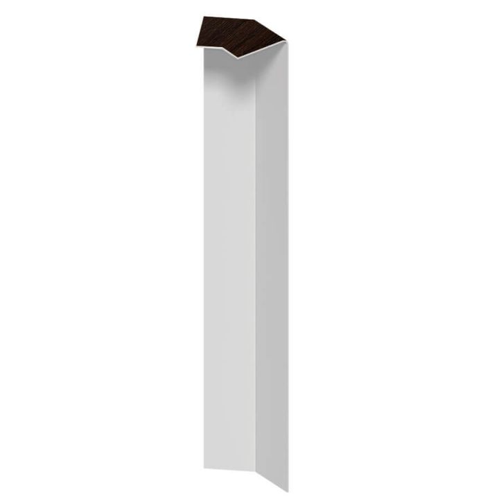 Fascia Board - 135˚ External Corner Trim - 300mm - Rosewood
