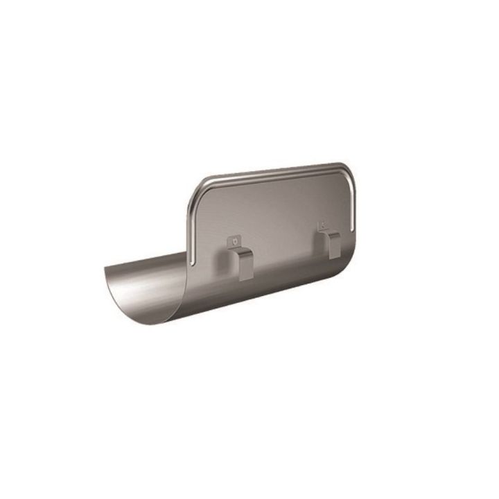 Lindab Steel Guttering - Straight Overflow Protector - Magestic Galvanised