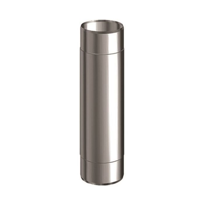 Lindab Steel Guttering - Intermediate Pipe - Magestic Galvanised Lindab Steel Guttering - Intermediate Pipe - Magestic Galvanised