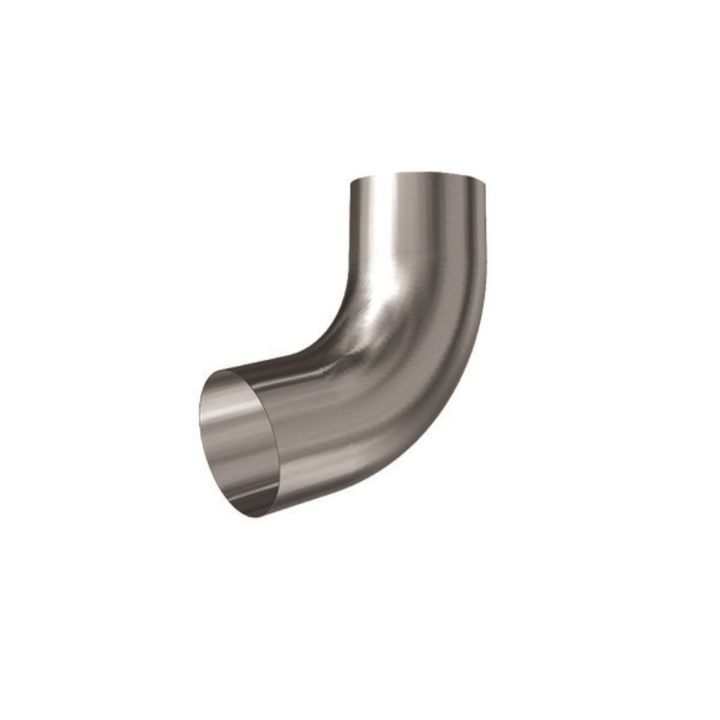 Lindab Steel Guttering - Downpipe Bend - Magestic Galvanised Lindab Steel Guttering - Downpipe Bend - Magestic Galvanised