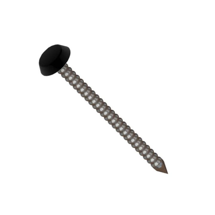 Soffit, Fascia & Capping Board Polytop Fixing Pins - 30mm - Black (Pack of 250) Soffit, Fascia & Capping Board Polytop Fixing Pins - 30mm - Black (Pack of 250)