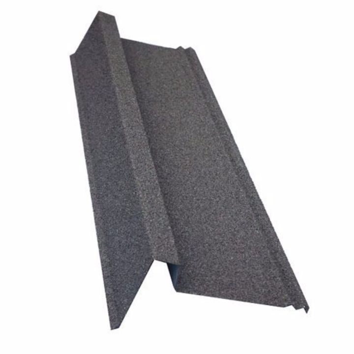 Corotile Lightweight Metal Roofing Sheet - Barge Cover - Charcoal (910mm) Corotile Lightweight Metal Roofing Sheet - Barge Cover - Charcoal (910mm)