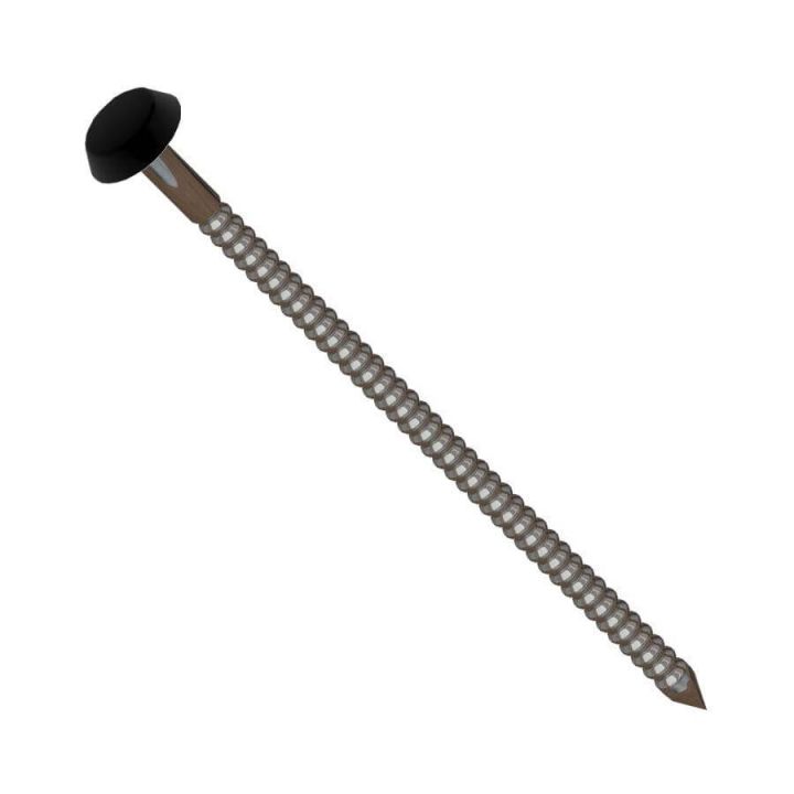 Soffit, Fascia & Capping Board Polytop Fixing Nails - 50mm - Black (Pack of 100) Soffit, Fascia & Capping Board Polytop Fixing Nails - 50mm - Black (Pack of 100)