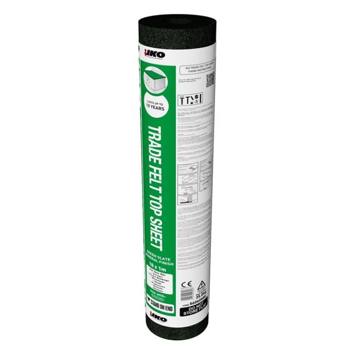IKO Trade Heavyweight Cap Sheet - Green - 1m x 10m (Pallet of 30) IKO Trade Heavyweight Cap Sheet - Green - 1m x 10m (Pallet of 30)
