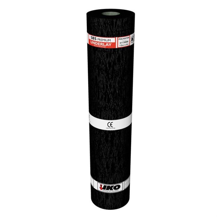 IKO SBS Premium Roofing Underlay - 1m x 12m (Pallet of 25) IKO SBS Premium Roofing Underlay - 1m x 12m (Pallet of 25)
