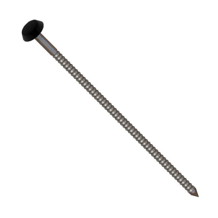 Soffit, Fascia & Capping Board Polytop Fixing Nails - 65mm - Black (Pack of 100) Soffit, Fascia & Capping Board Polytop Fixing Nails - 65mm - Black (Pack of 100)