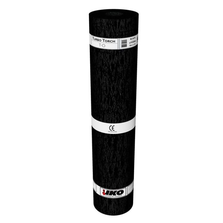 IKO Turbo Torch-On Cap Sheet - 1m x 8m (Pallet of 25) IKO Turbo Torch-On Cap Sheet - 1m x 8m (Pallet of 25)