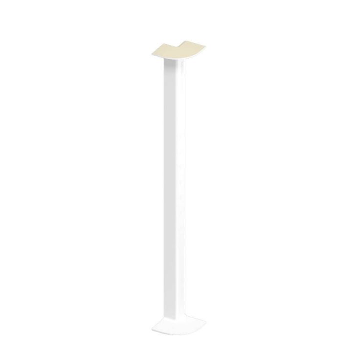 Fascia Board - 90˚ Internal Corner Trim - 450mm - Cream