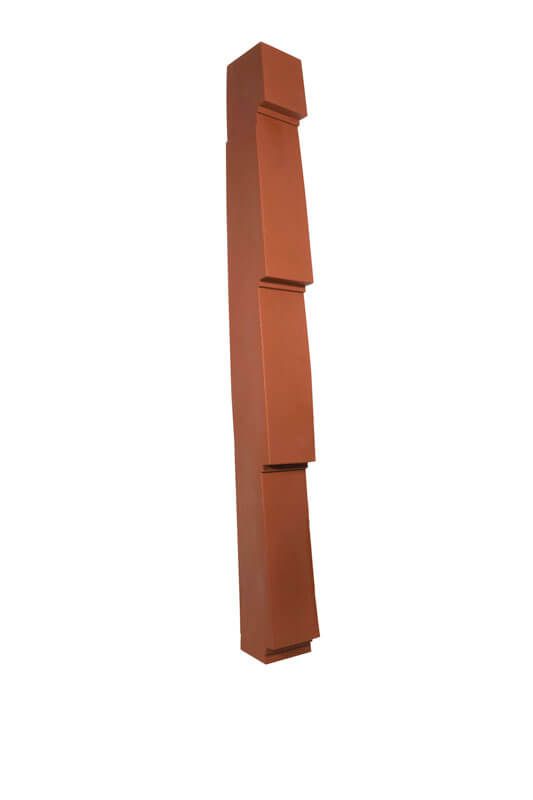 Lightweight Tiles - Smooth Budget Verge (Side Flashing) - Left Hand - Red Lightweight Tiles - Smooth Budget Verge (Side Flashing) - Left Hand - Red