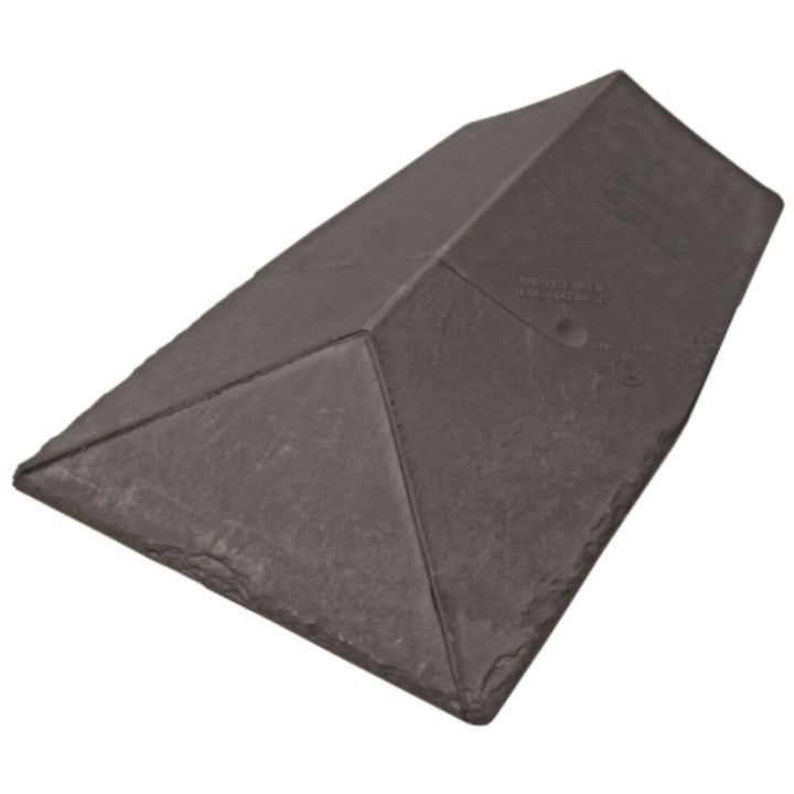 Tapco Synthetic Slate - Ridge to Hip Junction Tapco Synthetic Slate - Ridge to Hip Junction