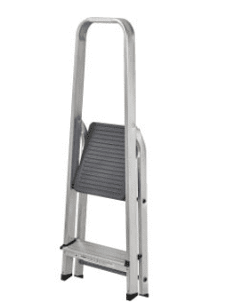 Werner Aluminium Stepladder with High Handrail