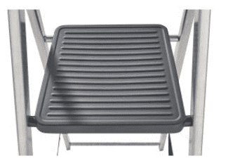 Werner Aluminium Stepladder with High Handrail
