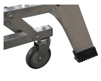 Werner Fibreglass Swingback Stepladder with Lock-In Accesory System Werner Fibreglass Swingback Stepladder with Lock-In Accesory System