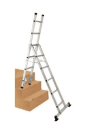 Werner 3 Way Aluminium Combination Ladder Werner 3 Way Aluminium Combination Ladder