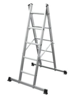 Werner 5 Way Aluminium Combination Ladder and Platform Werner 5 Way Aluminium Combination Ladder and Platform