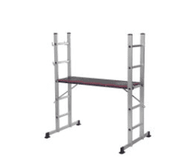 Werner 5 Way Aluminium Combination Ladder and Platform Werner 5 Way Aluminium Combination Ladder and Platform