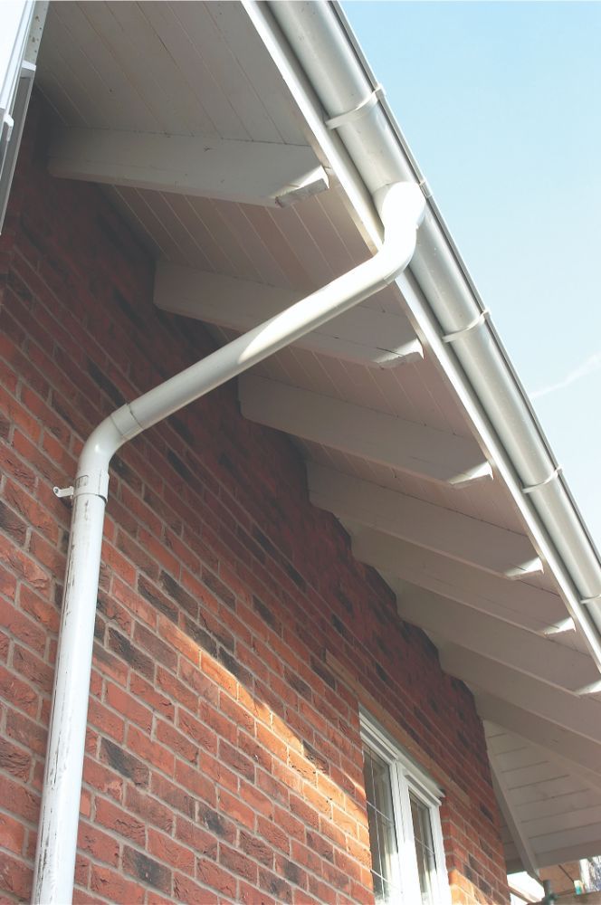 Lindab Steel Guttering - Downpipe Bend with Socket Lindab Steel Guttering - Downpipe Bend with Socket