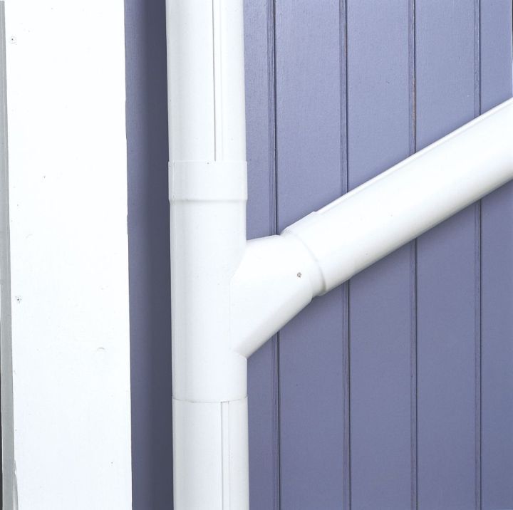 Lindab Steel Guttering - Pipe Branch