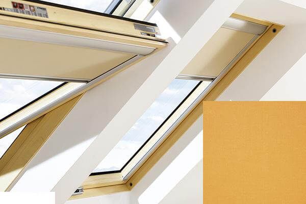 Fakro - ARF II 057 - Manual Blackout Blind - Orange Fakro - ARF II 057 - Manual Blackout Blind - Orange