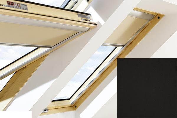 Fakro - ARF II 226 - Manual Blackout Blind - Black Fakro - ARF II 226 - Manual Blackout Blind - Black