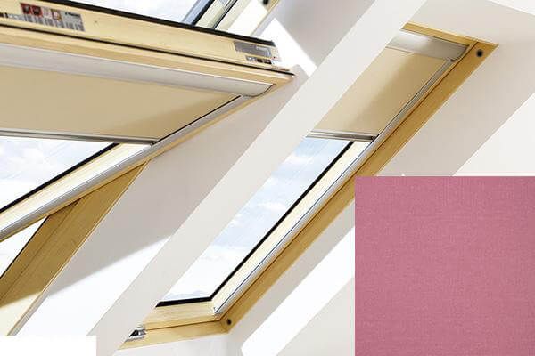 Fakro - ARF II 232 - Manual Blackout Blind - Red Violet Fakro - ARF II 232 - Manual Blackout Blind - Red Violet