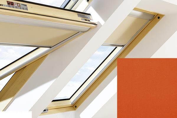 Fakro - ARF II 259 - Manual Blackout Blind - Tiger Orange Fakro - ARF II 259 - Manual Blackout Blind - Tiger Orange