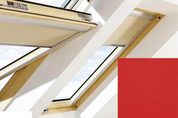 Fakro - ARF II 260 - Manual Blackout Blind - Red Fakro - ARF II 260 - Manual Blackout Blind - Red