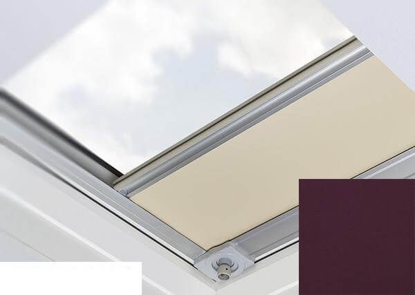 Fakro - ARF/D II 261 - Flat Roof Manual Blackout Blind - Crease Black Fakro - ARF/D II 261 - Flat Roof Manual Blackout Blind - Crease Black