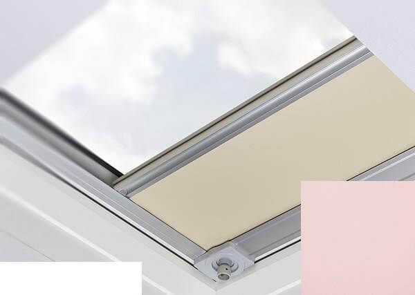 Fakro - ARF/D II 262 - Flat Roof Manual Blackout Blind - Rose Fakro - ARF/D II 262 - Flat Roof Manual Blackout Blind - Rose