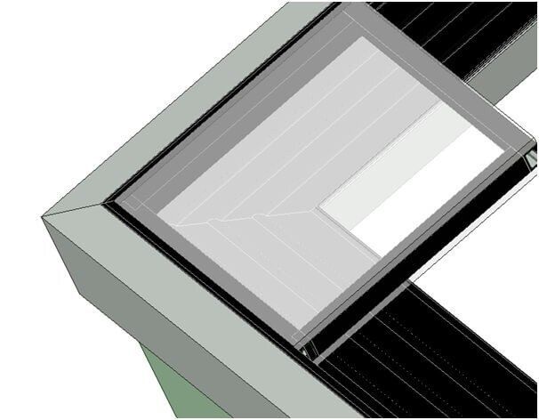 Atlas Flat Roof Light Atlas Flat Roof Light