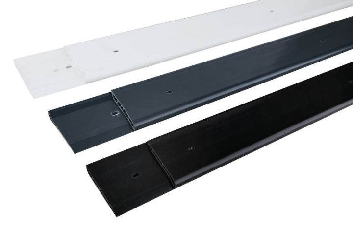 TRC Techno 2-Piece uPVC Gutter Trim - 2500mm TRC Techno 2-Piece uPVC Gutter Trim - 2500mm
