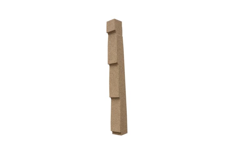 Lightweight Tiles - Granulated Verge (Side Flashing) - Right Hand - Barley Straw Lightweight Tiles - Granulated Verge (Side Flashing) - Right Hand - Barley Straw