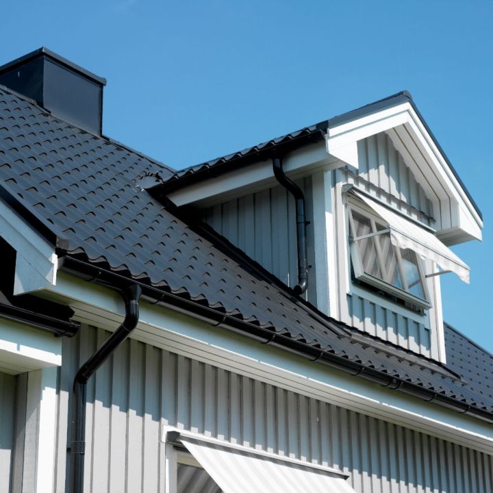 Lindab Steel Guttering - Gutter Joint with Rubber Seal Lindab Steel Guttering - Gutter Joint with Rubber Seal