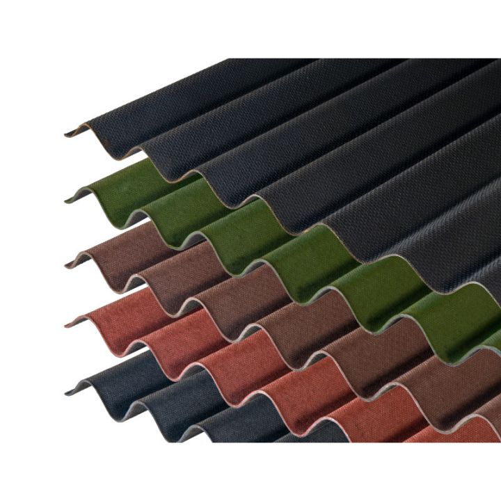 Onduline Classic Corrugated Bitumen Roof Sheet - 2000mm x 950mm x 3mm Onduline Classic Corrugated Bitumen Roof Sheet - 2000mm x 950mm x 3mm