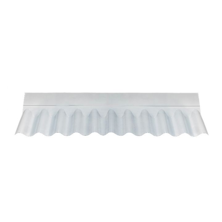 MegaSheet 3in Corrugated PVC Wall Flashing - 762mm x 150mm x 0.65mm (Clear) MegaSheet 3in Corrugated PVC Wall Flashing - 762mm x 150mm x 0.65mm (Clear)