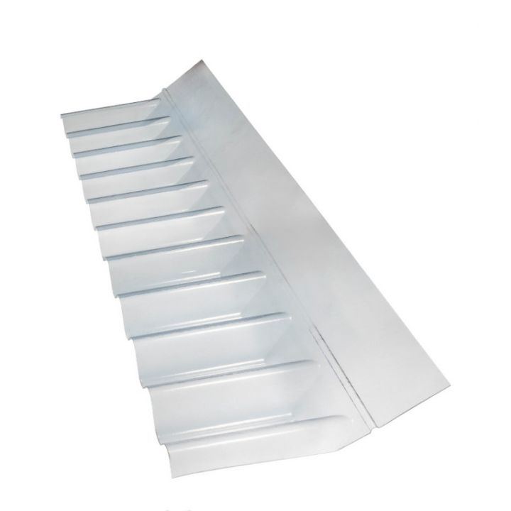 MegaSheet 3in Corrugated PVC Wall Flashing - 762mm x 150mm x 0.65mm (Clear) MegaSheet 3in Corrugated PVC Wall Flashing - 762mm x 150mm x 0.65mm (Clear)