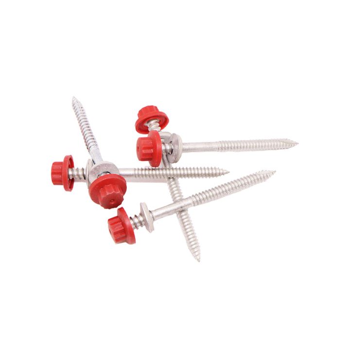 Britmet - Pantile 2000 - Main Fixings - Antique Red - 85mm Britmet - Pantile 2000 - Main Fixings - Antique Red - 85mm