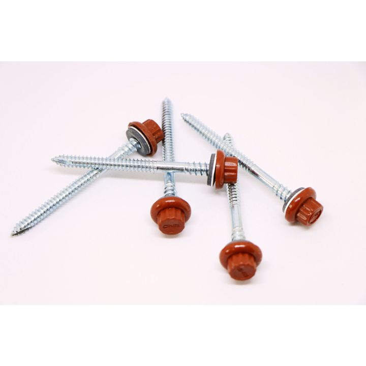 Britmet - Pantile 2000 - Main Fixings - Terracotta - 85mm Britmet - Pantile 2000 - Main Fixings - Terracotta - 85mm