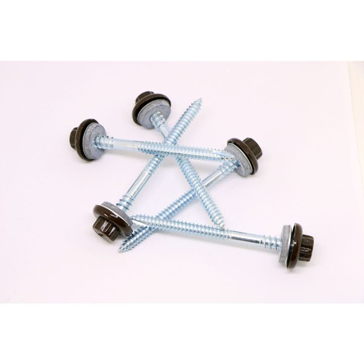 Britmet - Pantile 2000 - Main Fixings - Tudor Brown - 85mm Britmet - Pantile 2000 - Main Fixings - Tudor Brown - 85mm
