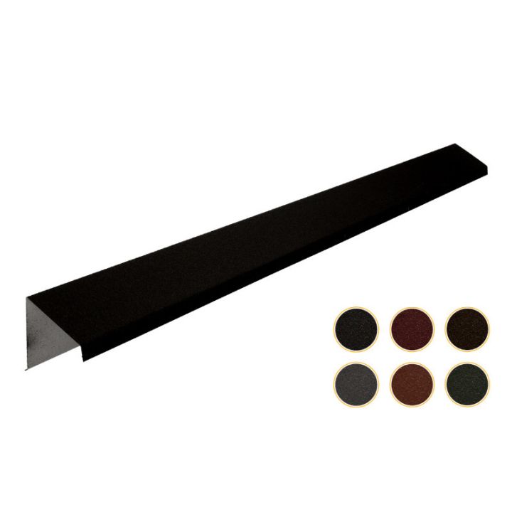 Britmet Pantile 2000 - Metal Barge Flashing - 2000mm Britmet Pantile 2000 - Metal Barge Flashing - 2000mm