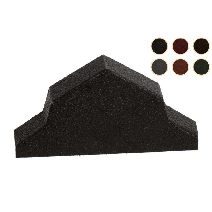 Britmet Pantile 2000 - Metal Ridge End Cap Britmet Pantile 2000 - Metal Ridge End Cap