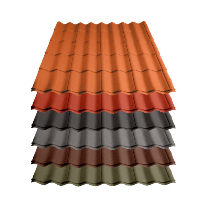 Britmet - Pantile 2000 - Tile Effect Sheet - Made to Measure (0.9mm) Britmet - Pantile 2000 - Tile Effect Sheet - Made to Measure (0.9mm)