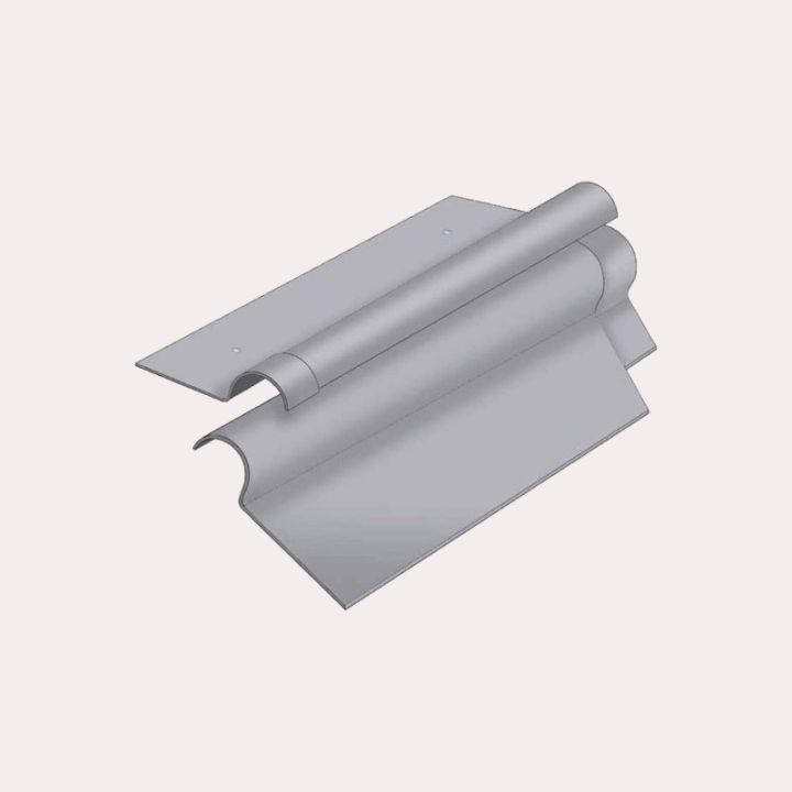 Swisspearl Cemsix Big Six Fibre Cement Two-Piece Adjustable Flat / Plain Ridge Swisspearl Cemsix Big Six Fibre Cement Two-Piece Adjustable Flat / Plain Ridge