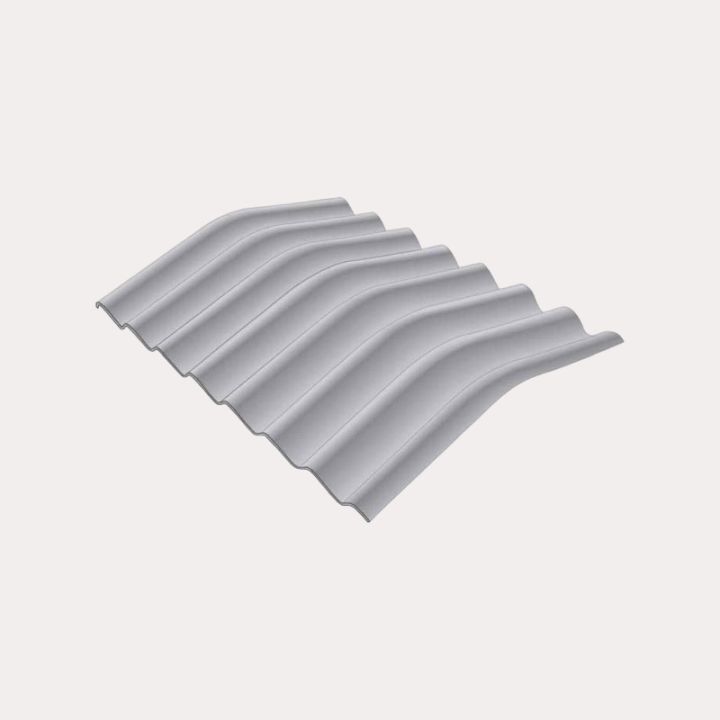 Swisspearl Cemsix Big Six Fibre Cement Cranked Crown Sheet