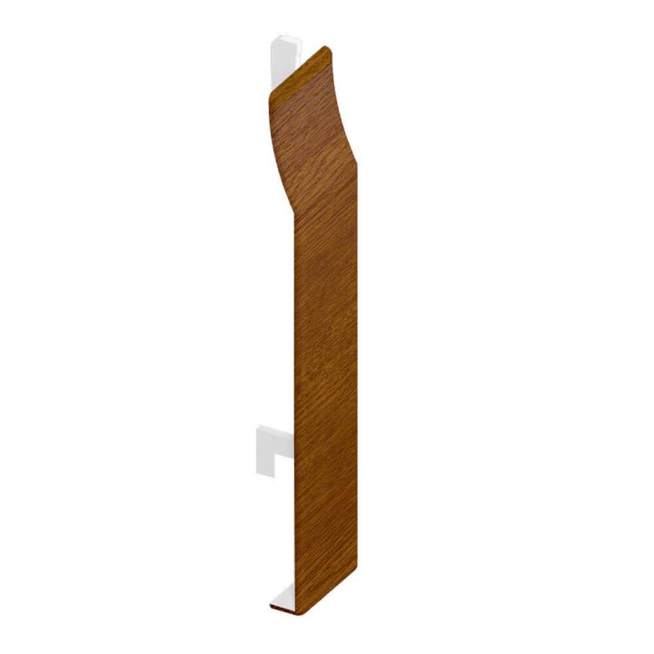 UPVC Shiplap Cladding - Butt Joint - Golden Oak UPVC Shiplap Cladding - Butt Joint - Golden Oak