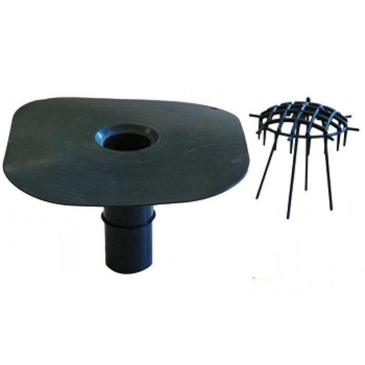 Classic Bond and DuoPly - Internal Drain Outlet With Leaf Grate Classic Bond and DuoPly - Internal Drain Outlet With Leaf Grate
