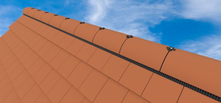 Hambleside Danelaw - Dry Ridge and Hip System for Clay Tiles - 6000mm Hambleside Danelaw - Dry Ridge and Hip System for Clay Tiles - 6000mm